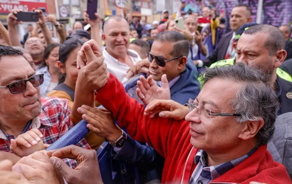Gustavo Petro fue electo presidente de Colombia con el respaldo de la coalición Pacto Histórico.