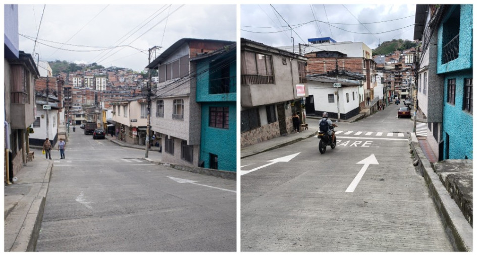 Antes. Este era el estado de la señal de tránsito en este punto. Después. Así quedó la señal de tránsito en la carrera 7 con calle 10.