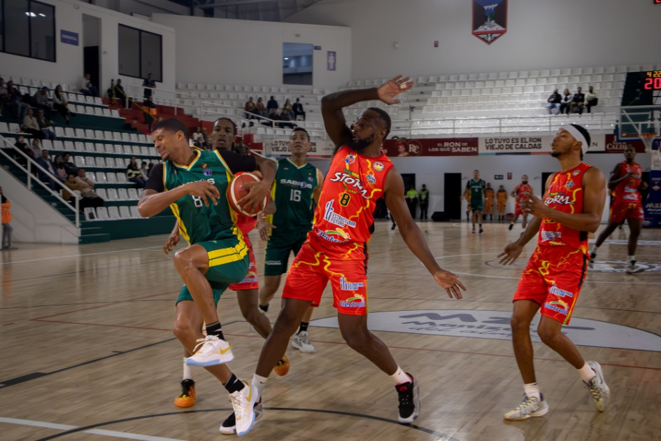 Sabios de Caldas perdió el segundo partido ante Caribbean Storm. El quinteto ha jugado cuatro partidos en la Liga de Baloncesto, con tres derrotas y un triunfo.