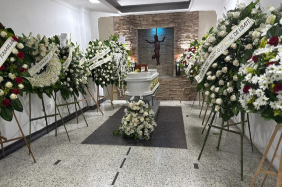 Fotos| LA PATRIA  Despidieron al magistrado caldense Álvaro Restrepo Valencia, del Consejo Seccional de la Judicatura de Cundinamarca-Amazonas. La velación se hizo en su natal Anserma, al lado de las cenizas de su padre, Luis Eduardo. 