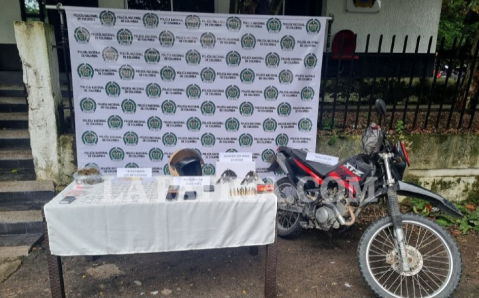 Lo incautado en los allanamientos