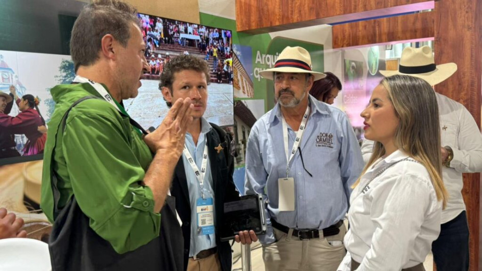 Empresarios de Caldas ofrecieron sus productos turísticos en Colombia Travel Expo 2025, en Medellín.