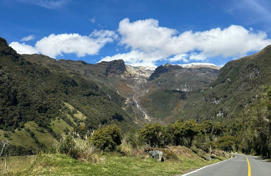volcán Nevado del Ruiz.