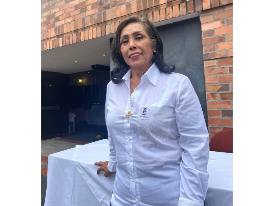 Yanneth Rocío Plata Chico, rectora de la Institución Educativa Nuestra Señora del Carmen de La Dorada. 