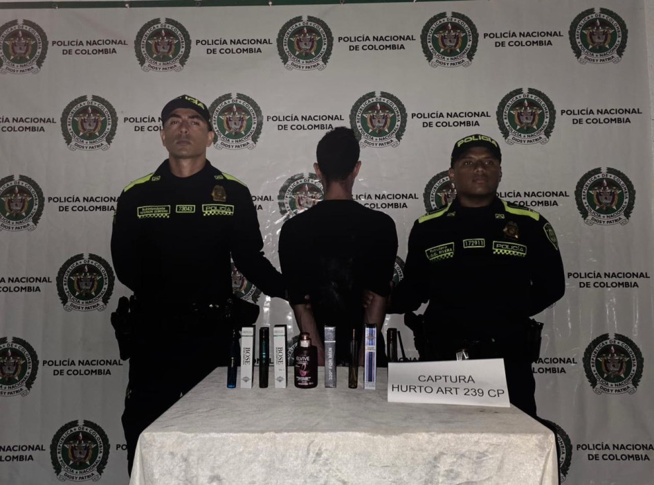 Uno de los cinco capturados.