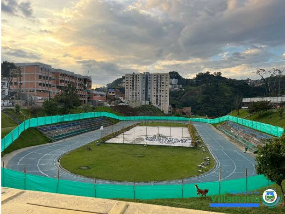 Foto I Tomada de Facebook Alcaldía de Villamaría I LA PATRIA  Pronto comenzará la intervención  de la pista de patinaje, además de obras en una cancha sintética, entre otras que han sido requeridas por comunidades en Caldas. 