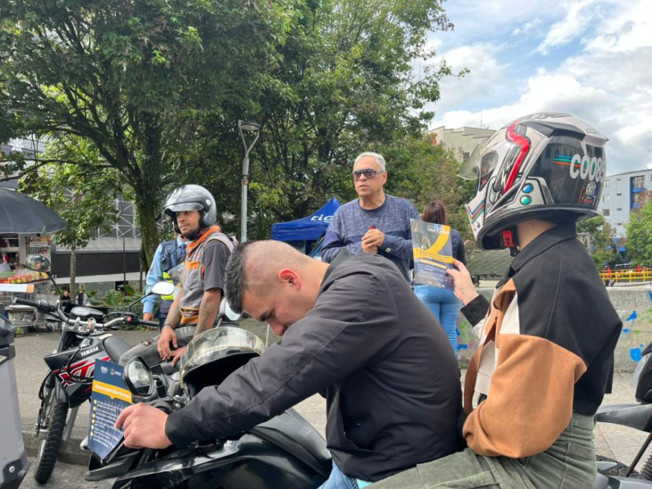 Jesús Alberto Muñoz Lujano contó su experiencia con motociclistas durante la Semana de la Movilidad. 