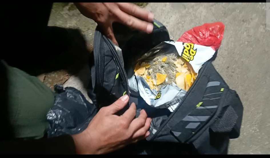 En paquetes de mecato, los viajeros pretendían esconder la marihuana que tenía como destino a Manzanares.