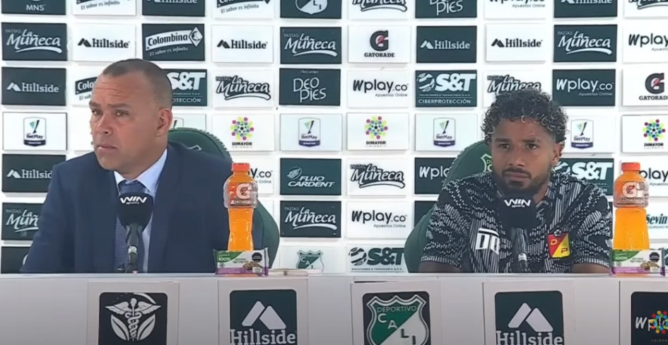 Yesus Cabrera en rueda de prensa posterior al partido contra Deportivo Cali habló del tema económico 