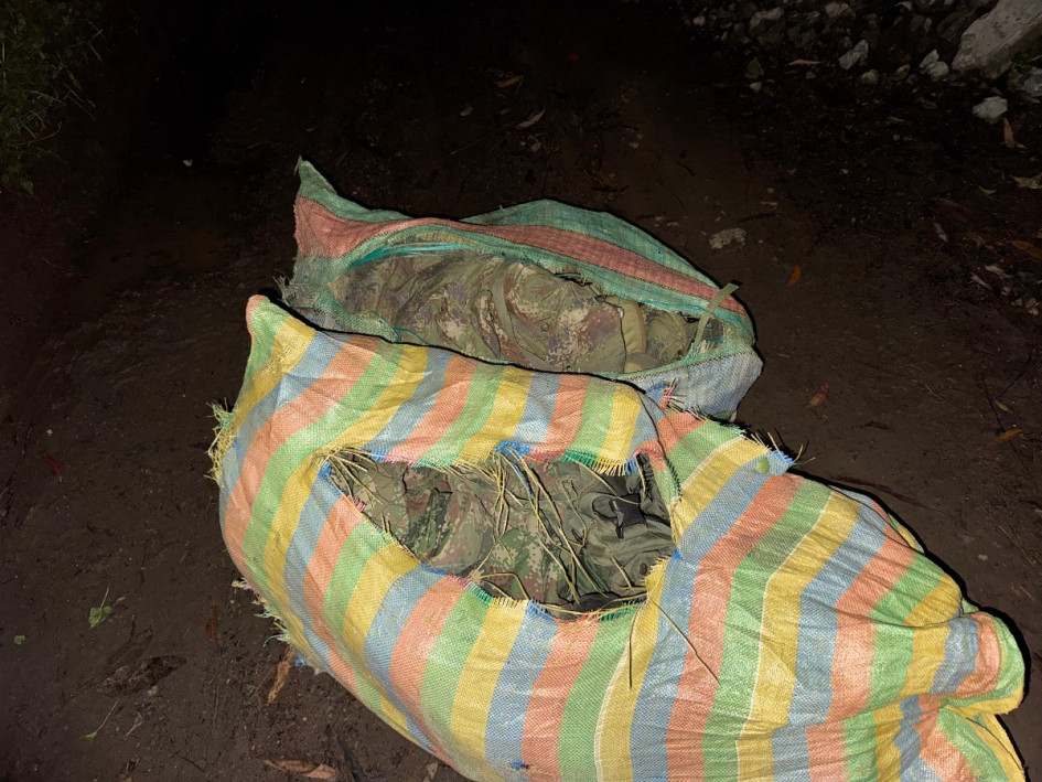 De acuerdo con el informe del Ejército, los elementos hallados pertenecerían a la subestructura José Miguel Madrid Páez del Clan del Golfo