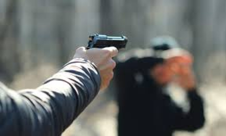 El reciente crimen fue con arma de fuego.