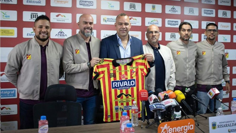 Rafael Dudamel, técnico del Deportivo Pereira, renunció al club por impagos. Otros jugadores como Samy Merheg y Yuber Quiñones, también pasasron su carta de renuncia