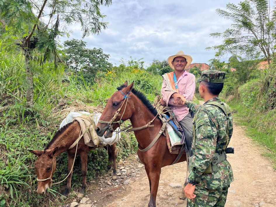 Para el Ejército, el diálogo y cercanía con la comunidad han permitido enfrentar amenazas a la seguridad.