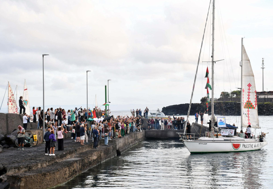 La flotilla se dirige a la Franja de Gaza con objetivo de entregar ayuda humanitaria.