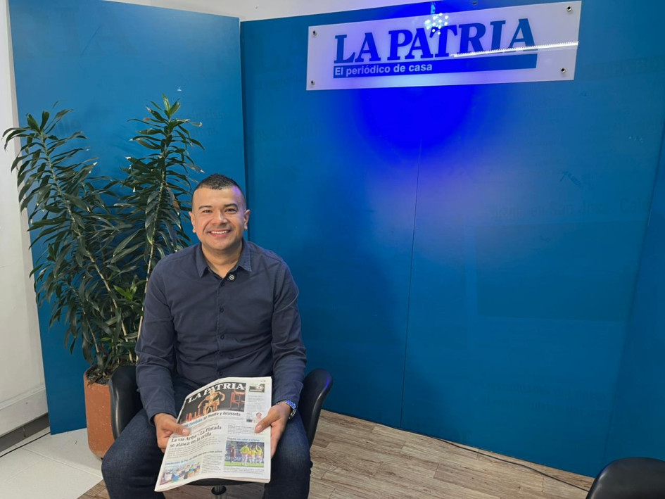 Fredy González, integrante del equipo de Hacienda Parrilla.