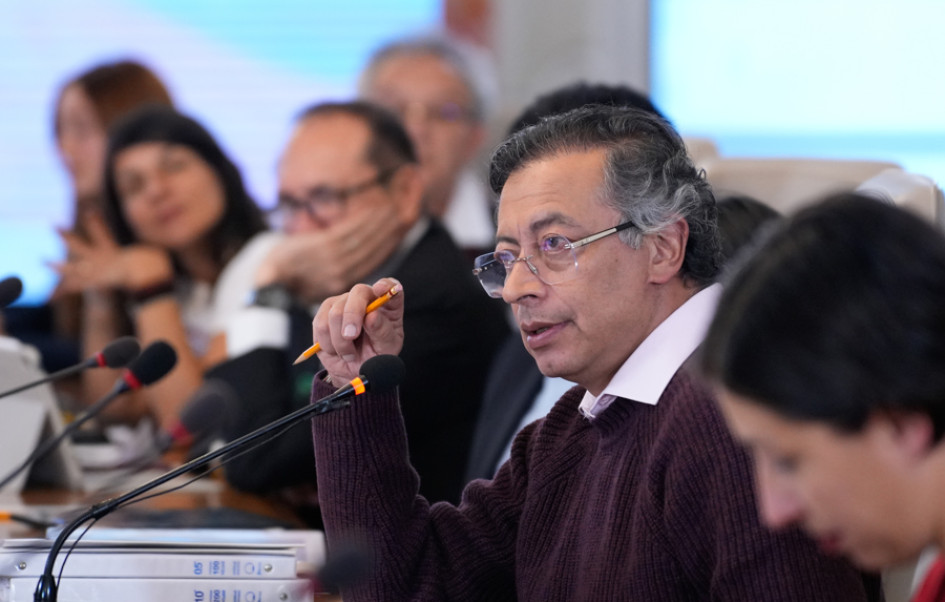 El presidente Gustavo Petro.