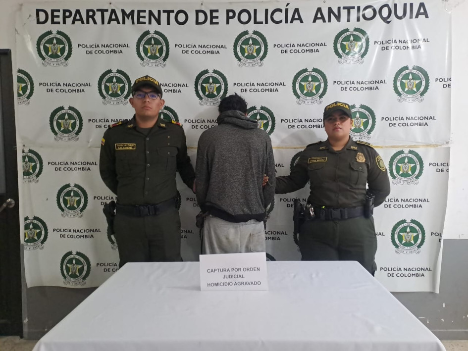 Brayan Stiven, señalado de un homicidio del mes pasado en Caldas.