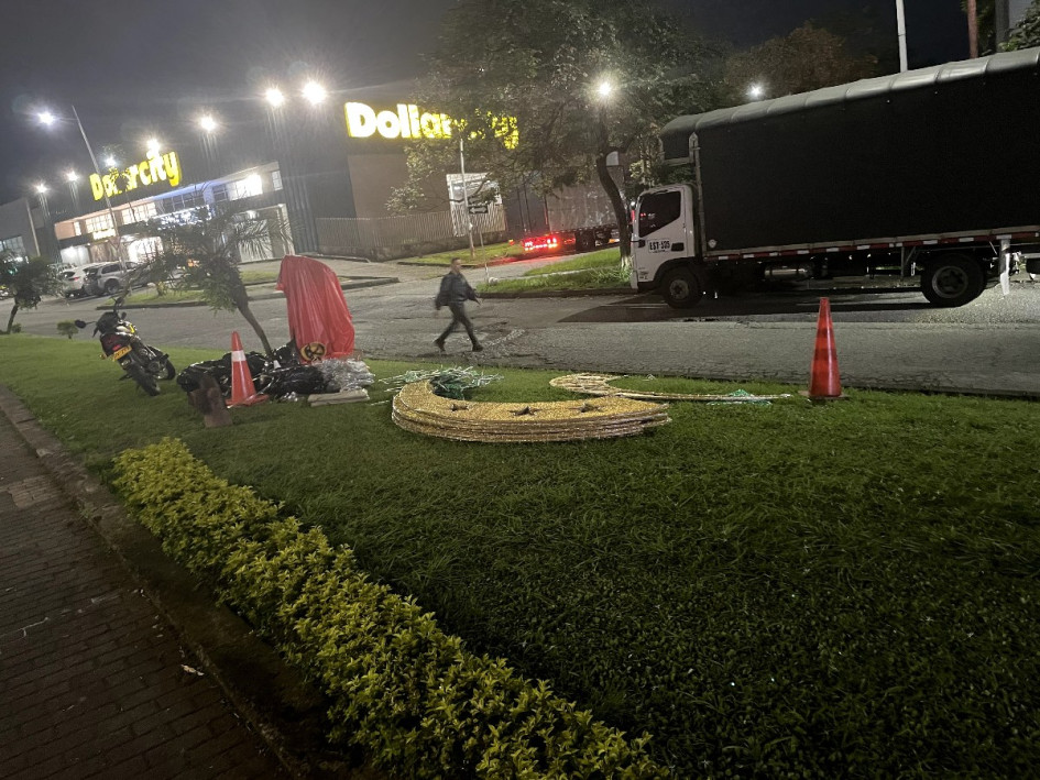 El alumbrado navideño se encenderá el jueves primero de diciembre en Dosquebradas 