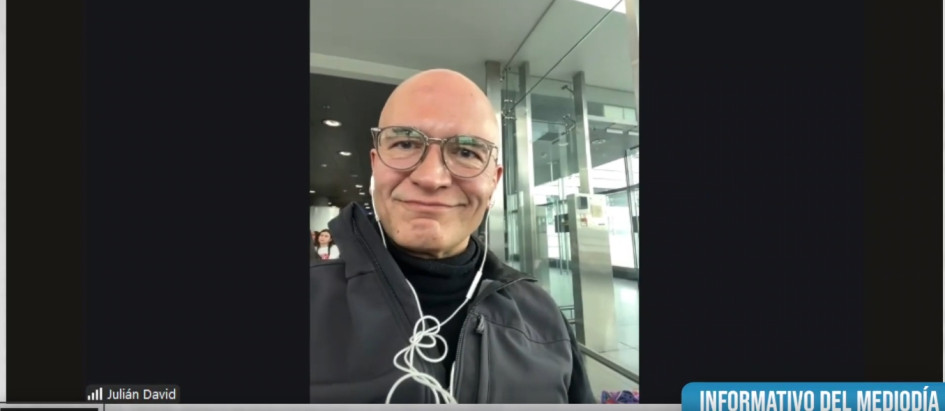 El escritor y gestor cultural colombiano, Julián David Correa. 