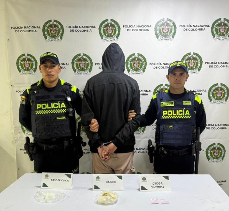 El presunto expendedor fue puesto a disposición de la autoridad judicial competente, y tras finalizar las respectivas audiencias, fue cobijado con medida de aseguramiento intramural.