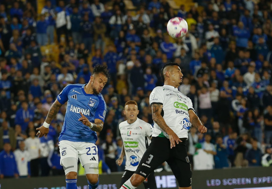 Once Caldas empató en su visita a Millonarios y prácticamente quedó eliminado de la Liga.