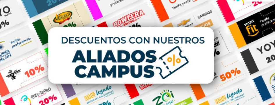 Imagen I Cortesía Manizales Campus Universitario I LA PATRIA  Los estudiantes, de pregrado y de posgrado; los docentes; los administrativos, y los egresados de Universidades de Manizales se benefician con descuentos en diversos productos.