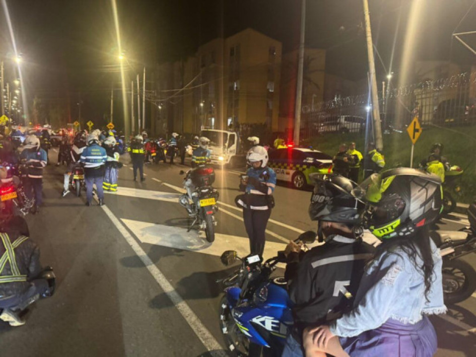 Incumplir el decreto contra las rodadas implica la imposición de comparendos.