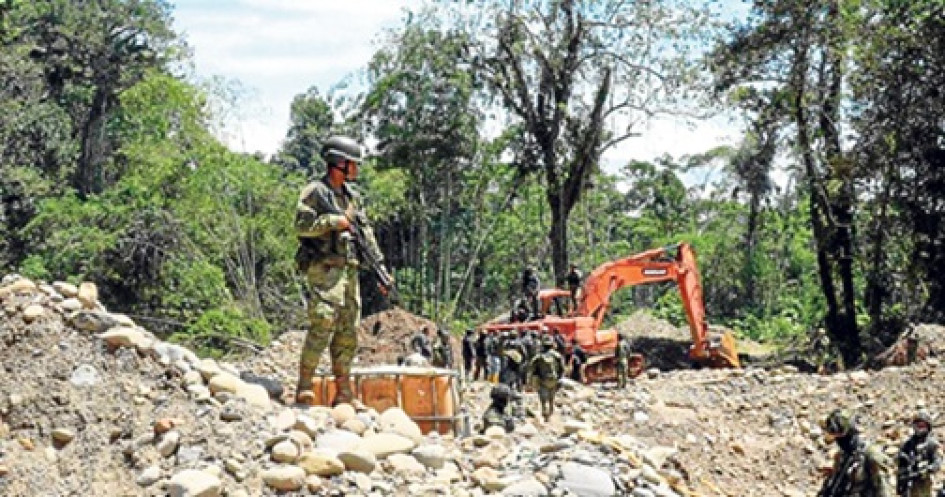 Los operativos vienen intensificándose desde mayo, como respuesta a la muerte de 11 soldados ecuatorianos.