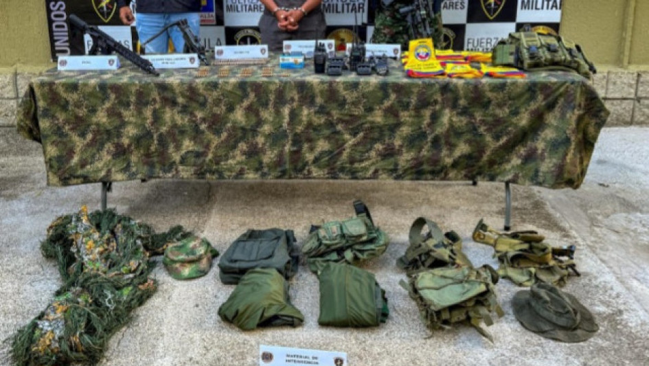 Grupos al margen de la ley en Caldas.