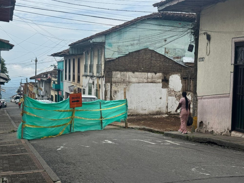 Después. El resultado de la demolición.
