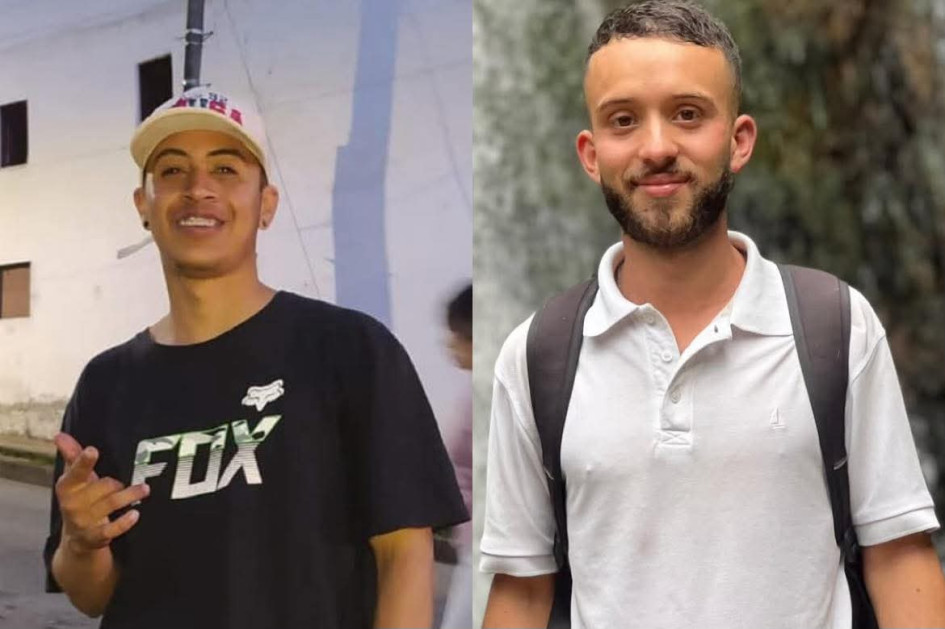 Los hombres afectados.