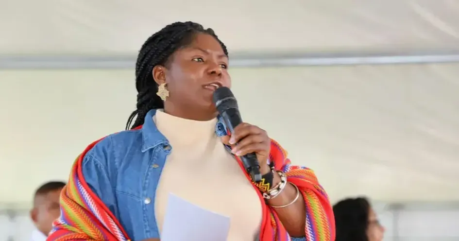 Francia Márquez, vicepresidenta de Colombia.