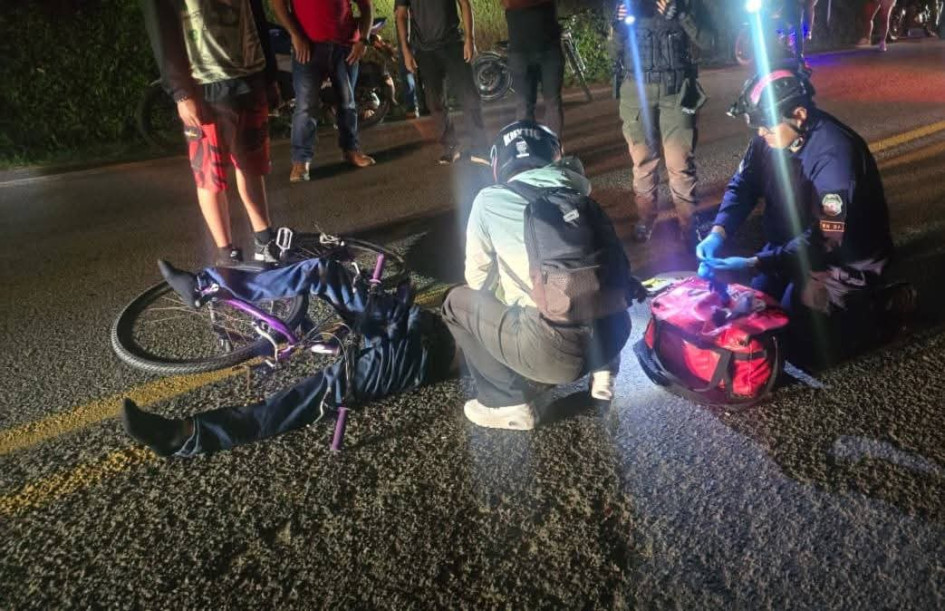 Accidente de este lunes