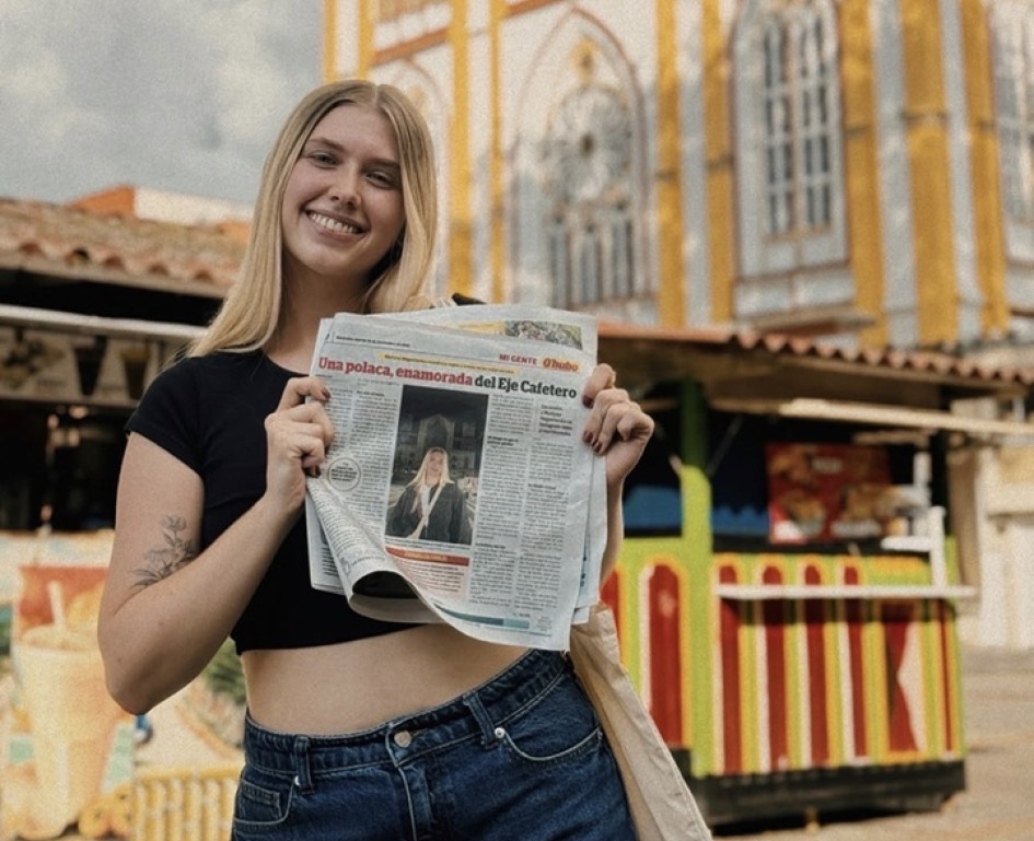 Posó con el Q’hubo