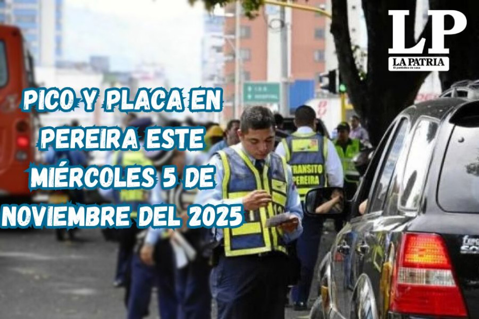 Pico y placa en Pereira