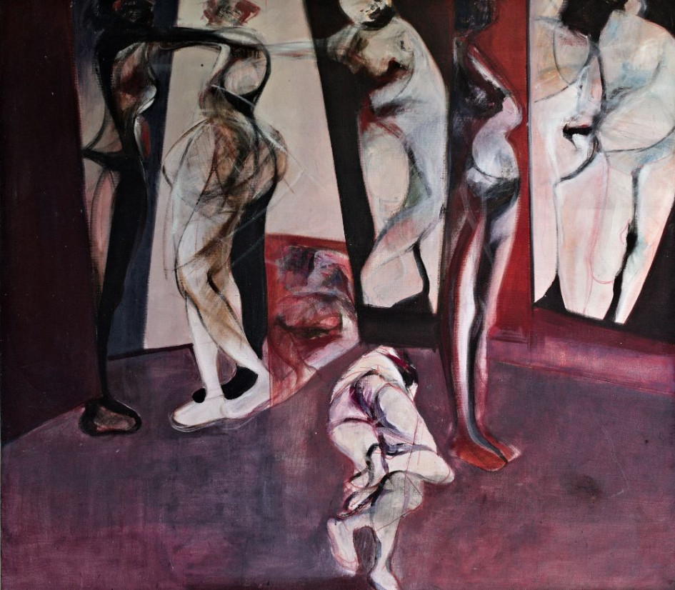 la autora expuso el trasfondo que envolvió la realización de la obra “Sacrificio”, la cual estará disponible para ver hasta el 12 de diciembre. 