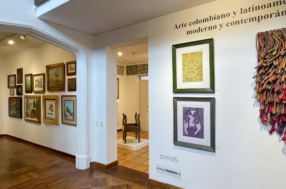 La casa Bogotá Auctions subastará un centenar de obras de arte moderno de reconocidos artistas.
