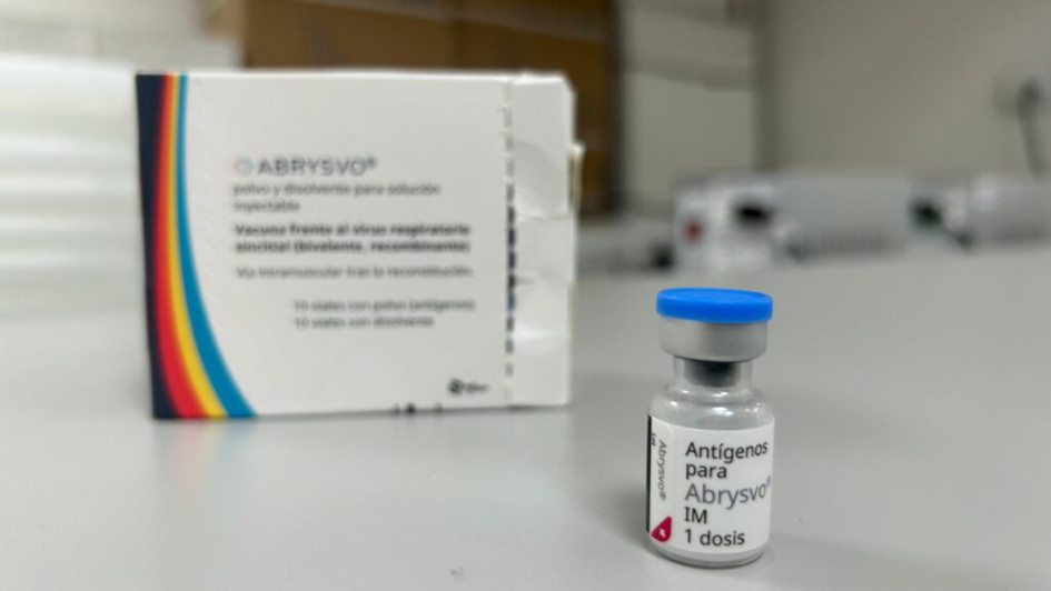 El medicamente para los bebés. 