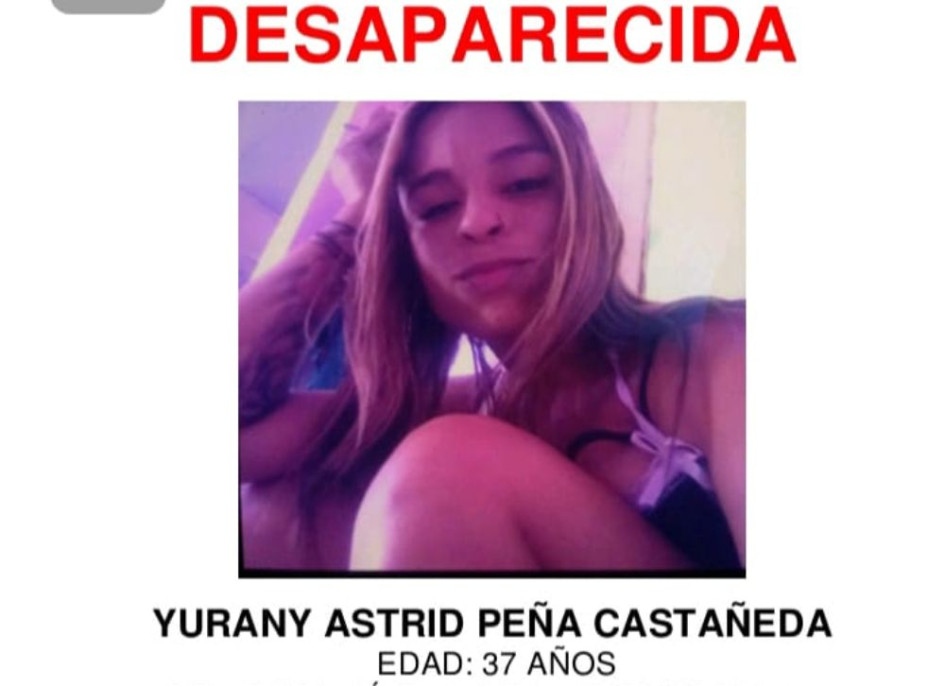 Según su familia, Yurany de 37 años, frecuentaba el Parque de la Libertad en el centro de Pereira