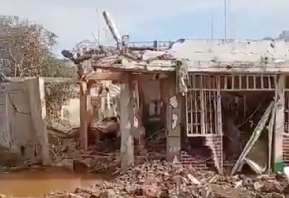 El ataque comenzó hacia las 5:30 p.m., cerca de la Vía Panamericana