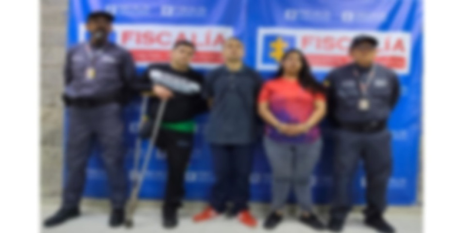 3 de los detenidos en el operativo.