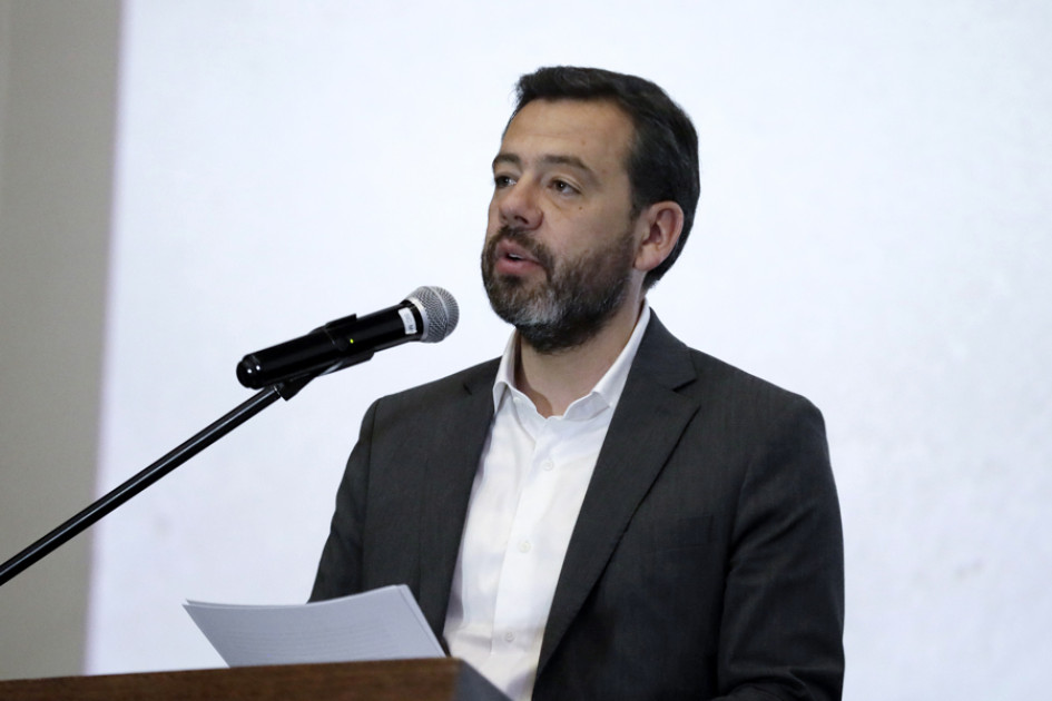 Carlos Fernando Galán, alcalde de Bogotá.