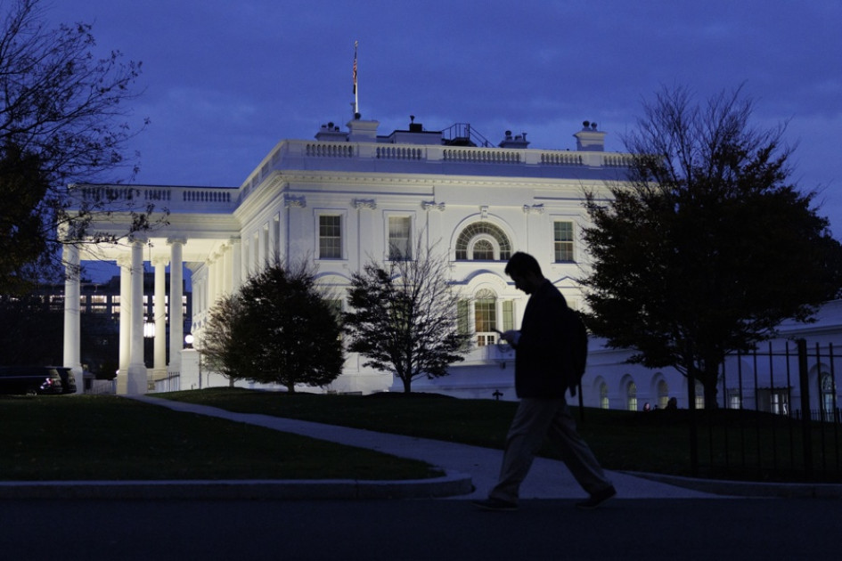 Afueras de la Casa Blanca.