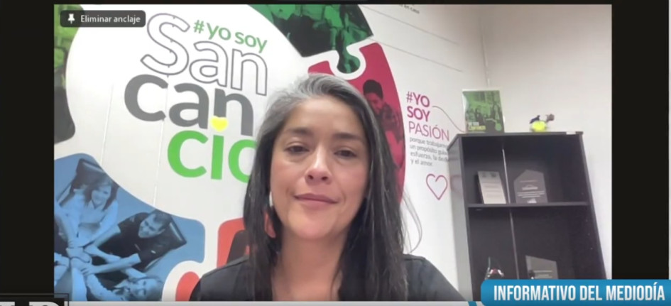  Luz Ángela López, gerente del Centro Comercial Sancancio de Manizales.