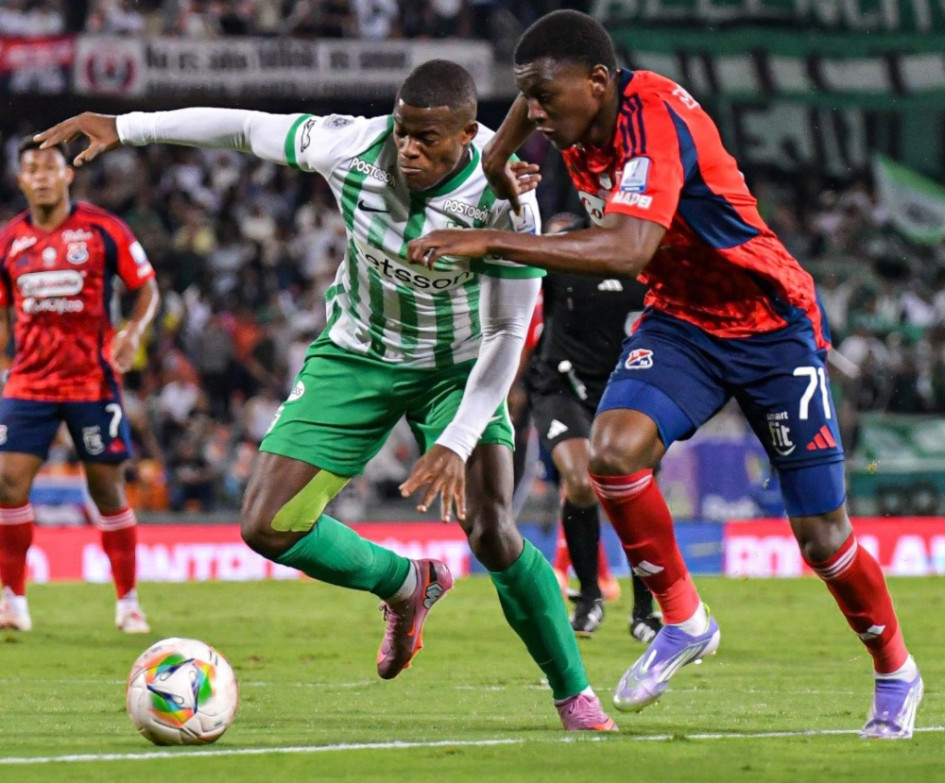 Atlético Nacional e Independiente Medellín se enfrentarán en cuatros clásicos en lo que resta del 2025. El primero quedó empatado, el segundo será por Liga y los dos restantes en la final de la Copa BetPlay.