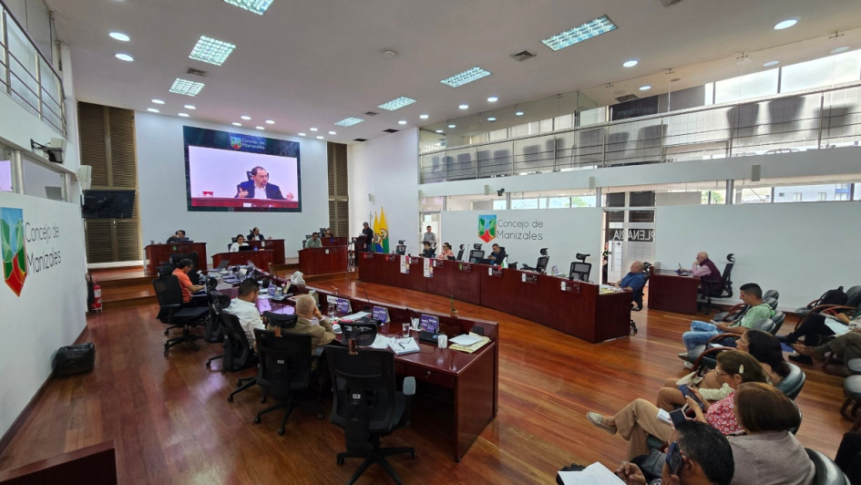 El Concejo de Manizales saca la calculadora. La distribución de las comisiones sigue en disputa y se aplazó. Dos bloques proponen distintas planchas.