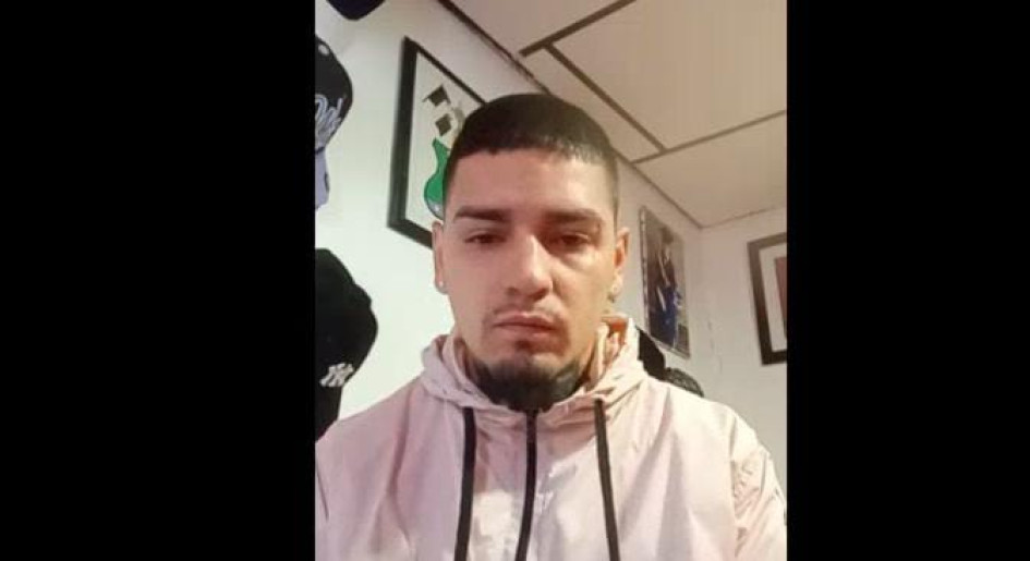 Foto| LA PATRIA  Jhon Fredy Henao Ocampo, alias Chambita, de 23 años.