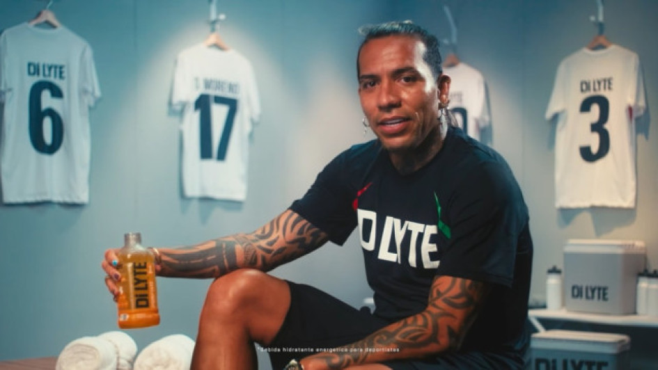 Dayro Moreno, del Once Caldas, con publicidad en los canales nacionales