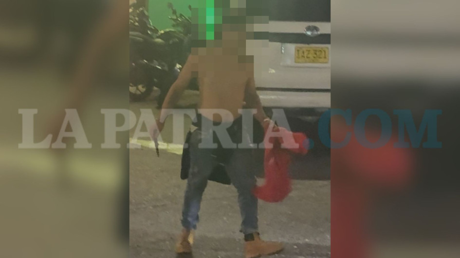 El presunto agresor le provocó lesiones con un arma cortopunzante a otro hombre y le causó la muerte.