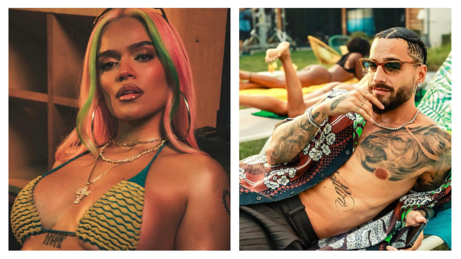 Karol G. y Maluma.